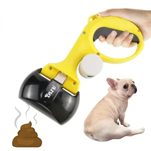 Dog Poop Cleaning Tool w/ Bag Dispenser