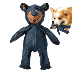 Unbreakable Squeaky Bear Toy for Dogs